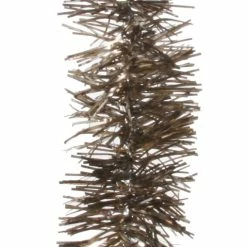 ShiShi Antiqued Gold Tinsel Garland Christmas