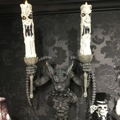 Katherine's Collection Gargoyle Candelabra Sconce
