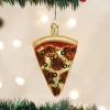 Old World Christmas Pepperoni Pizza Slice Ornament 1 Old World Christmas Pepperoni Pizza Slice Ornament