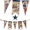 Bethany Lowe Americana Star Garland New!
