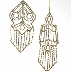 Katherine's Collection Art Deco Rhinestone Ornaments New!
