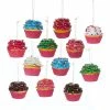 Kurt Adler Bakery Cupcake Ornaments New!