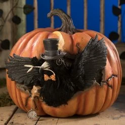 Bethany Lowe Cawing Pumpkin