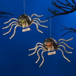 Bethany Lowe Mr. Bones Spider Ornaments