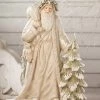 Bethany Lowe Winter White Father Christmas