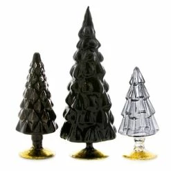 Cody Foster New! Black Candy Glass Trees