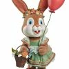 Katherine's Collection New! Blossom Bunny With Balloon, 23.75" Tall