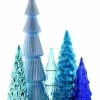 Cody Foster Blue Candy Glass Trees, Large