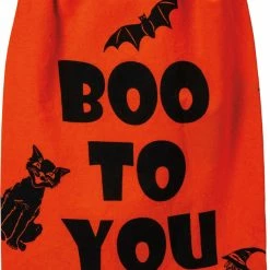 Primitives By Kathy New! Boo To You Halloween Silhouettes Towel