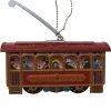TheHolidayBarn.com Cable Car Tin Toy Reproduction Ornament