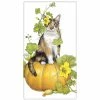 Mary Lake-Thompson New! Calico Cat Pumpkin Stack Towel 1 Mary Lake-Thompson New! Calico Cat Pumpkin Stack Towel