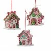 Kurt Adler Christmas Candy Houses - Ornaments With LED Lights 2 Kurt Adler Christmas Candy Houses - Ornaments With LED Lights