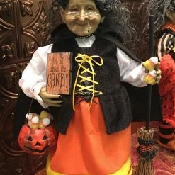 Karen Didion New! Candy Corn Witch