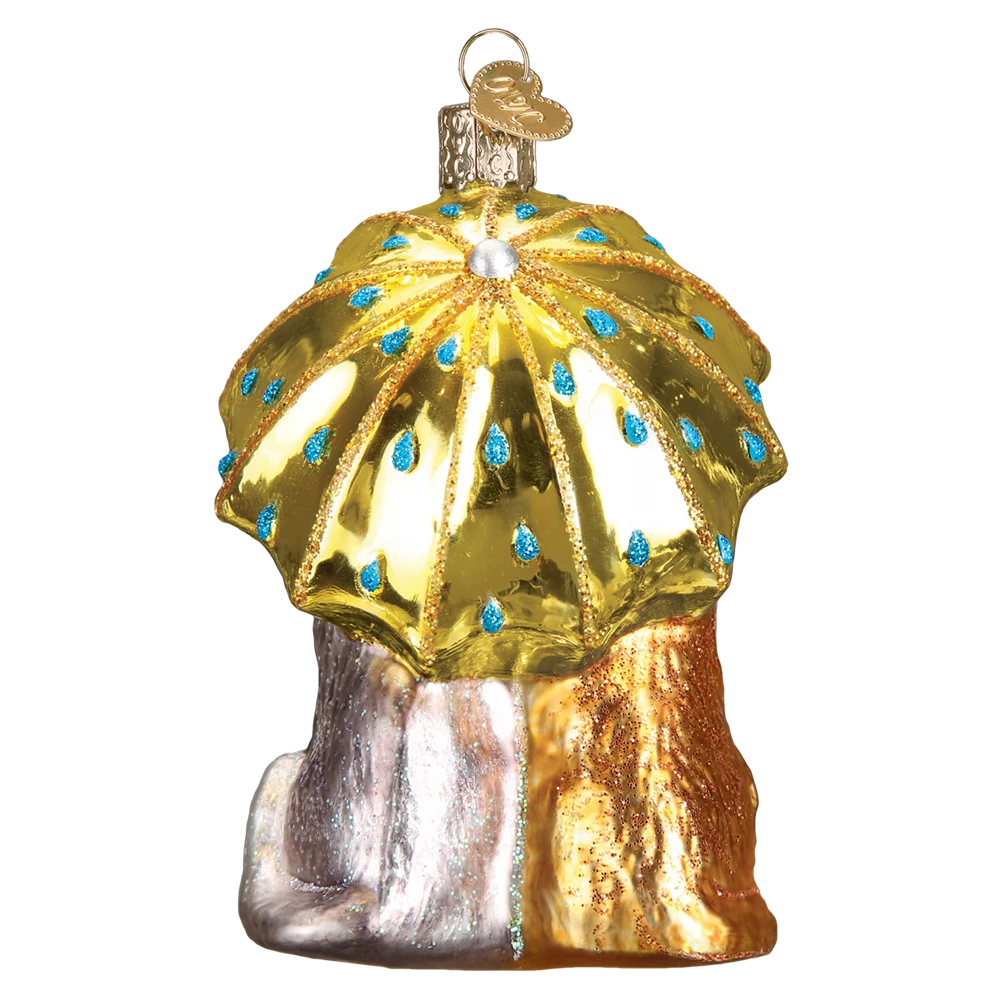 Old World Christmas Raining Cats & Dogs Ornament 4 Old World Christmas Raining Cats & Dogs Ornament