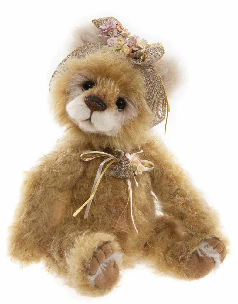 Charlie Bears Amelia Rose Teddy Bear New! 3 Charlie Bears Amelia Rose Teddy Bear New!