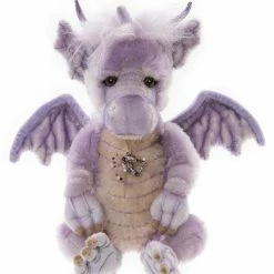 New! Charlie Bears Charms Purple Dragon