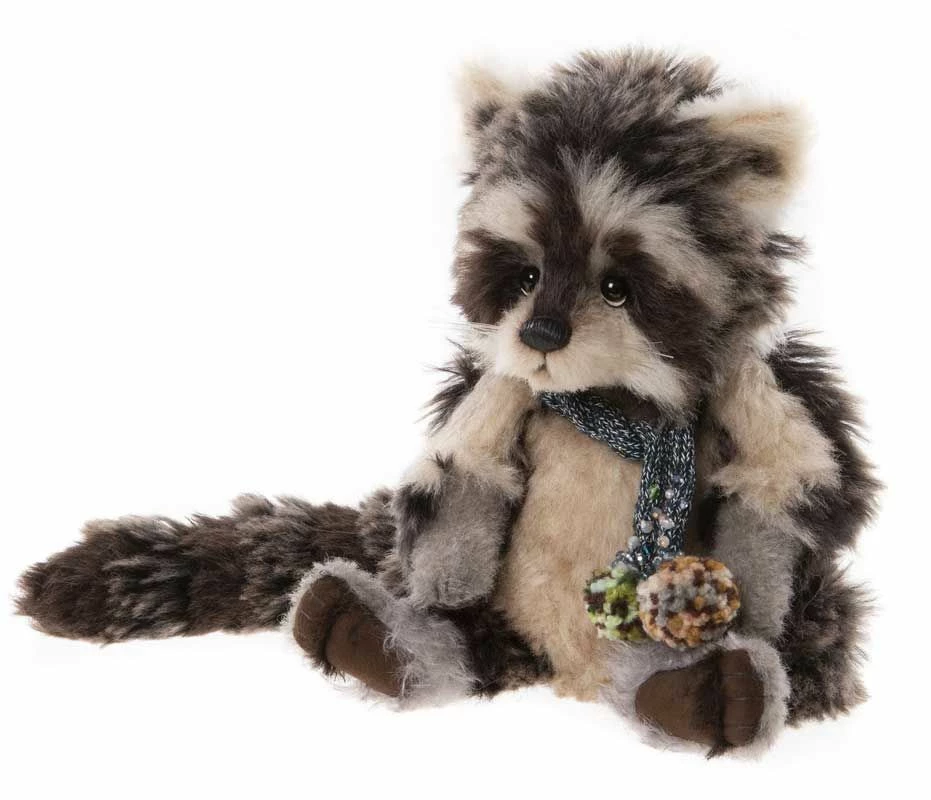 Charlie Bears Forage Racoon New! 3 Charlie Bears Forage Racoon New!