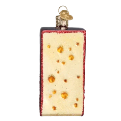 Old World Christmas Cheese Wedge Ornament