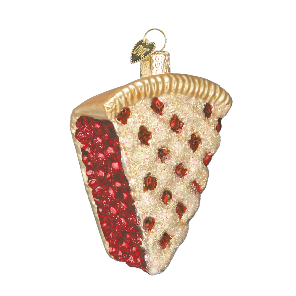 Old World Christmas Cherry Pie Ornament 3 Old World Christmas Cherry Pie Ornament