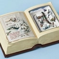 The Holiday Barn Christmas Music Boxes Christmas Book Music Box
