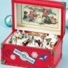 The Holiday Barn Christmas Surprise Trunk Music Box
