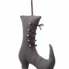 Sage & Co. Cloth Witch Boot Pillow-/ Hanger - 15"