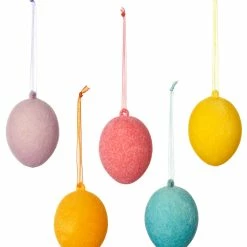 TheHolidayBarn.com Peeps Flocked Easter Egg Ornaments