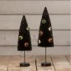 Bethany Lowe Eerie Eyeball Bottle Brush Trees New! 2 Bethany Lowe Eerie Eyeball Bottle Brush Trees New!