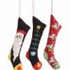 Creative Co-Op Felt Christmas Stocking Ornaments