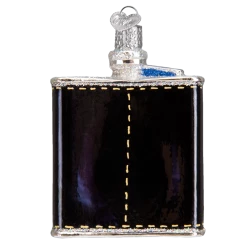 Old World Christmas Flask Ornament