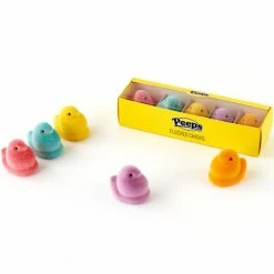 One Hundred 80 Degrees Flocked Peeps, Multi-Color New!