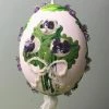 TheHolidayBarn.com Purple Flower Bouquet Egg Ornament New! 1 TheHolidayBarn.com Purple Flower Bouquet Egg Ornament New!