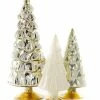 Cody Foster New! Gold & Ivory Candy Glass Trees