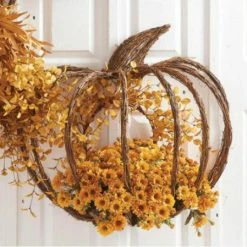 TheHolidayBarn.com Golden Yellow Mum Bunch New!