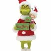 Enesco New! Grinch Figurine, Naughty Or Nice? 2 Enesco New! Grinch Figurine, Naughty Or Nice?