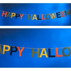 Bethany Lowe Happy Halloween Garland, Felt