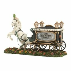 Department 56 Halloween Haunted Horse Drawn Hearse