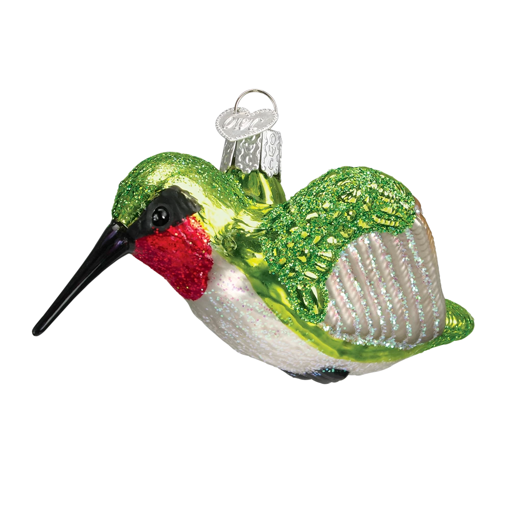 Old World Christmas Glass Hummingbird Ornament 3 Old World Christmas Glass Hummingbird Ornament