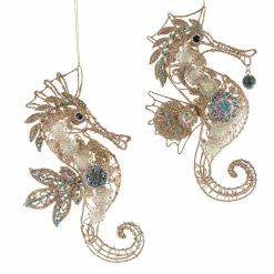 Katherine's Collection Jeweled Seahorse Ornaments