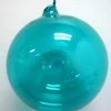TheHolidayBarn.com Jim Marvin Aqua Transparent Glass Ornaments