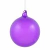 Winward New! Jim Marvin Dark Lavender Bubblegum Glass Ornaments