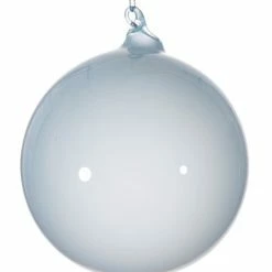 Winward Jim Marvin Light Denim Blue Bubblegum Glass Ornaments Jim Marvin Ornaments