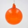 TheHolidayBarn.com Jim Marvin Persimmon Red Bubblegum Glass Ornaments New!