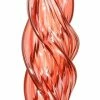 TheHolidayBarn.com Jim Marvin Twisted Glass Icicle Ornaments, Coral 2 TheHolidayBarn.com Jim Marvin Twisted Glass Icicle Ornaments, Coral