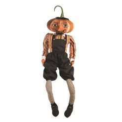 Joe Spencer Gilbert Pumpkin Head Doll - 45"