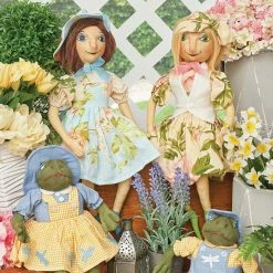 Joe Spencer New! Faye Frog Doll