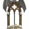Katherine's Collection New! Medieval Skull & Dragon Candle Holder