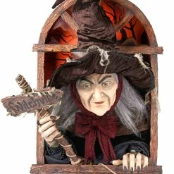 Katherine's Collection New! Which Way To Witchville Wall Piece 5 Katherine's Collection New! Which Way To Witchville Wall Piece