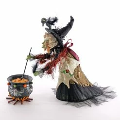 Katherine's Collection Witch With Cauldron New!
