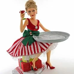 Katherine's Collection New! Retro Christmas Hostess Server